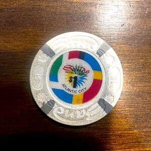 Sands hotel & casino Atlantic City one dollar token